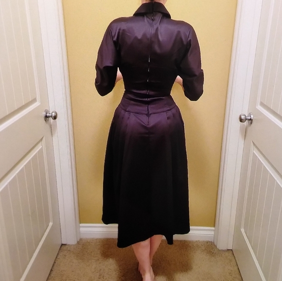 Retro Batwing Swing Dress - Picture 3 of 3